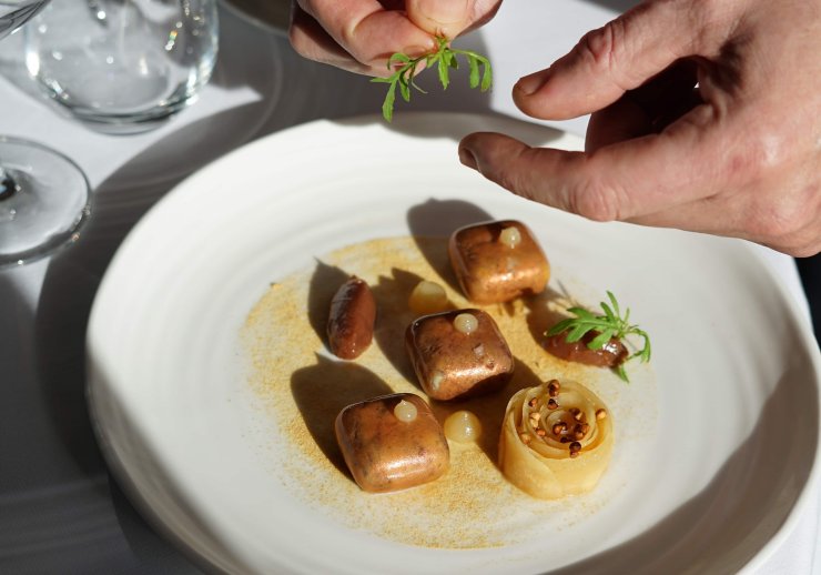 La Table de Levernois Menu 