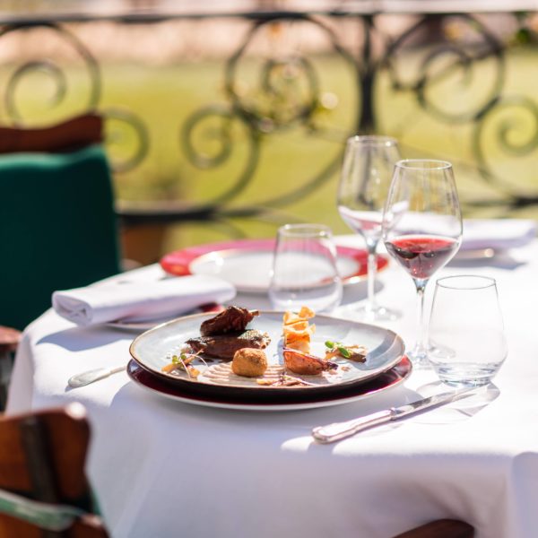 Le Menu du Domaine et les boissons