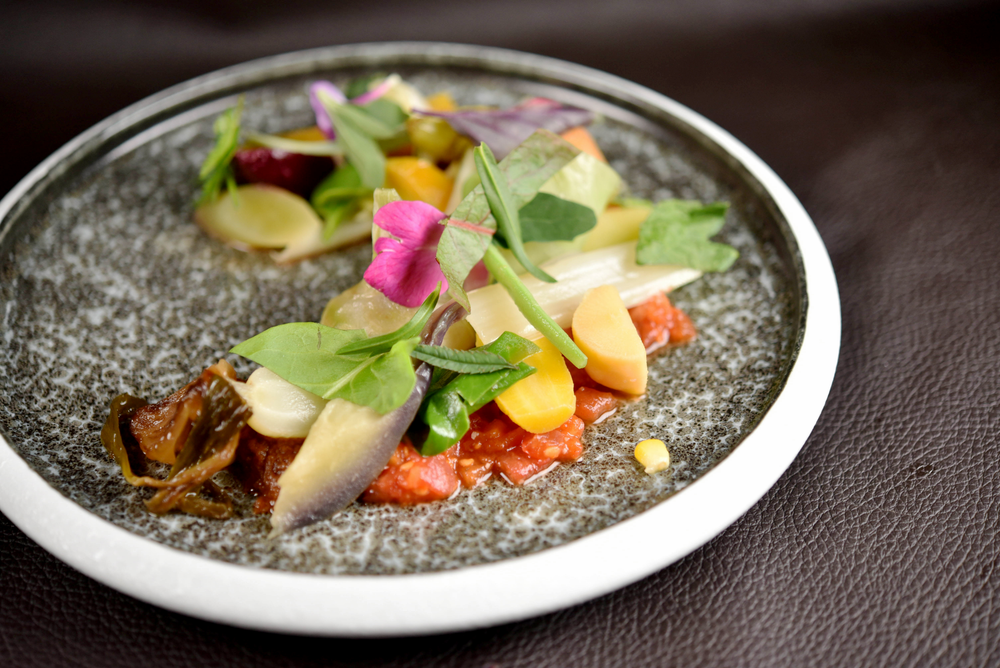 Menu Perception en 4 plats