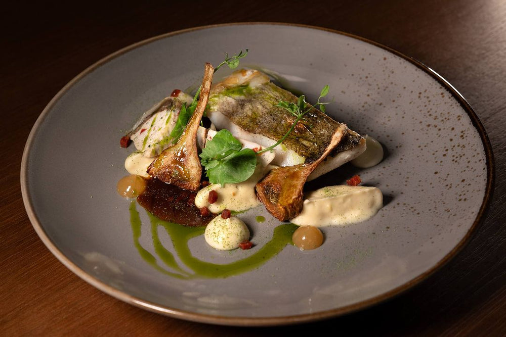 Plat de poisson avec légumes