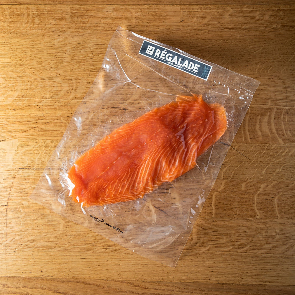 Salmón ahumado escocés cortado a mano - 1kg